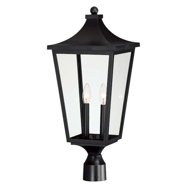 Maxim Lighting Sutton Place VX 2-Light Outdoor Post Lantern 40230CLBK - main